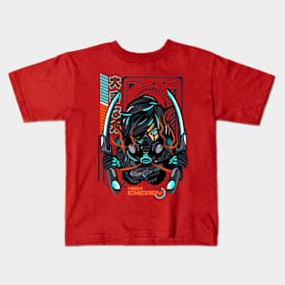 Cyber Samurai Kids T-Shirt